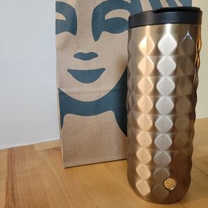 Starbucks GOLD Stainless Steel Tumbler 16oz
